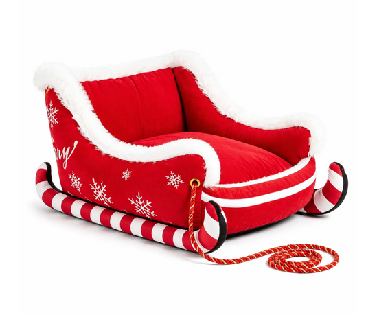 Cama Navideña Para Mascotas